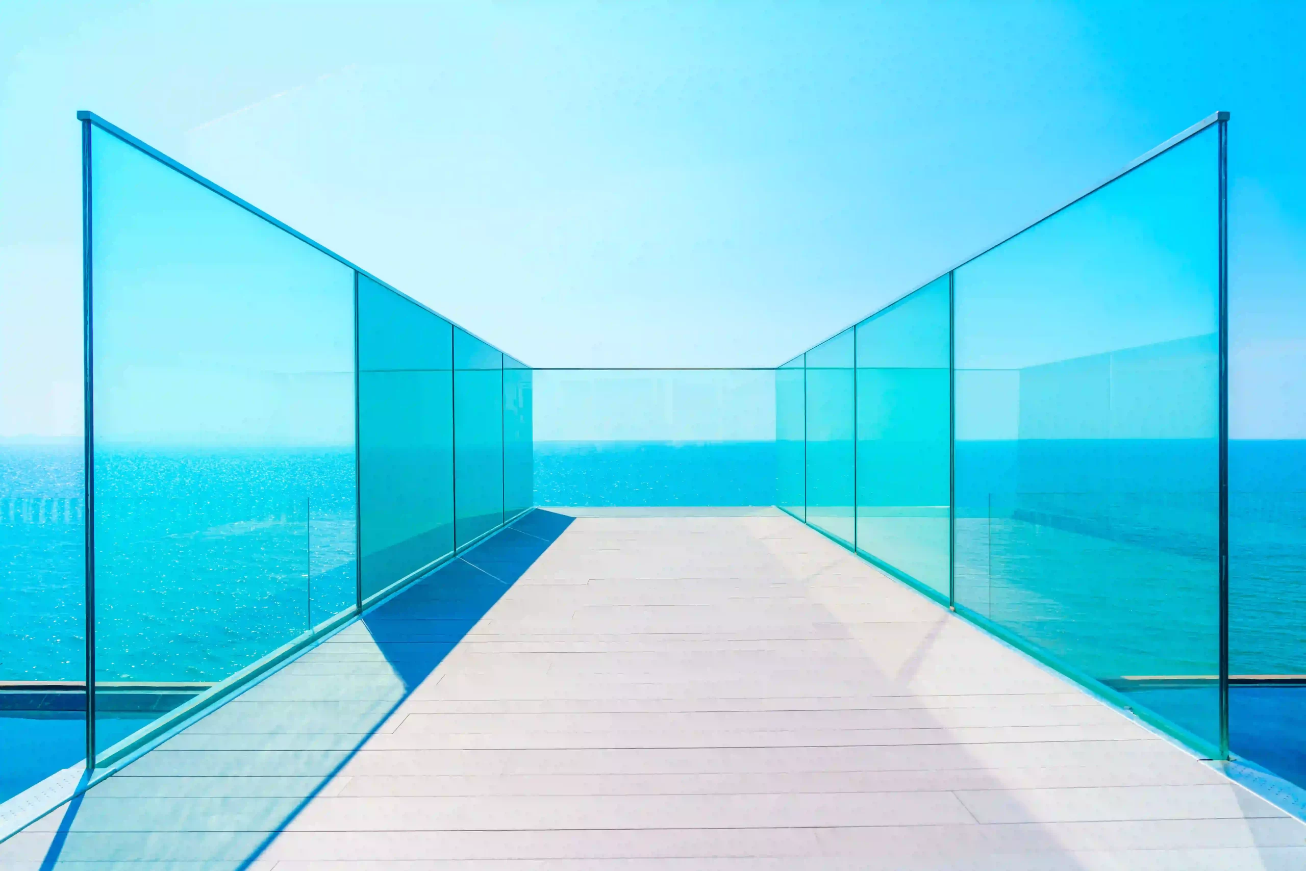 balcony with glass railings 1 scaled